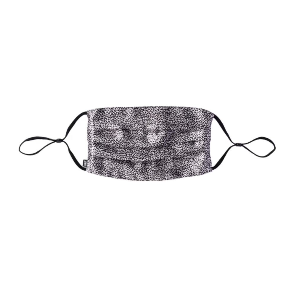 Slip Mulberry Silk Face Covering Leopard Reusable Double Sided